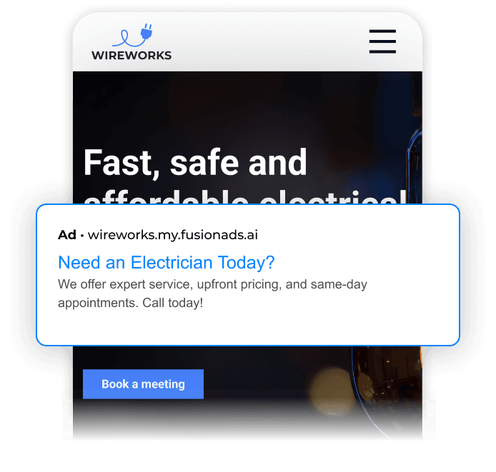 Get more Electrician leads