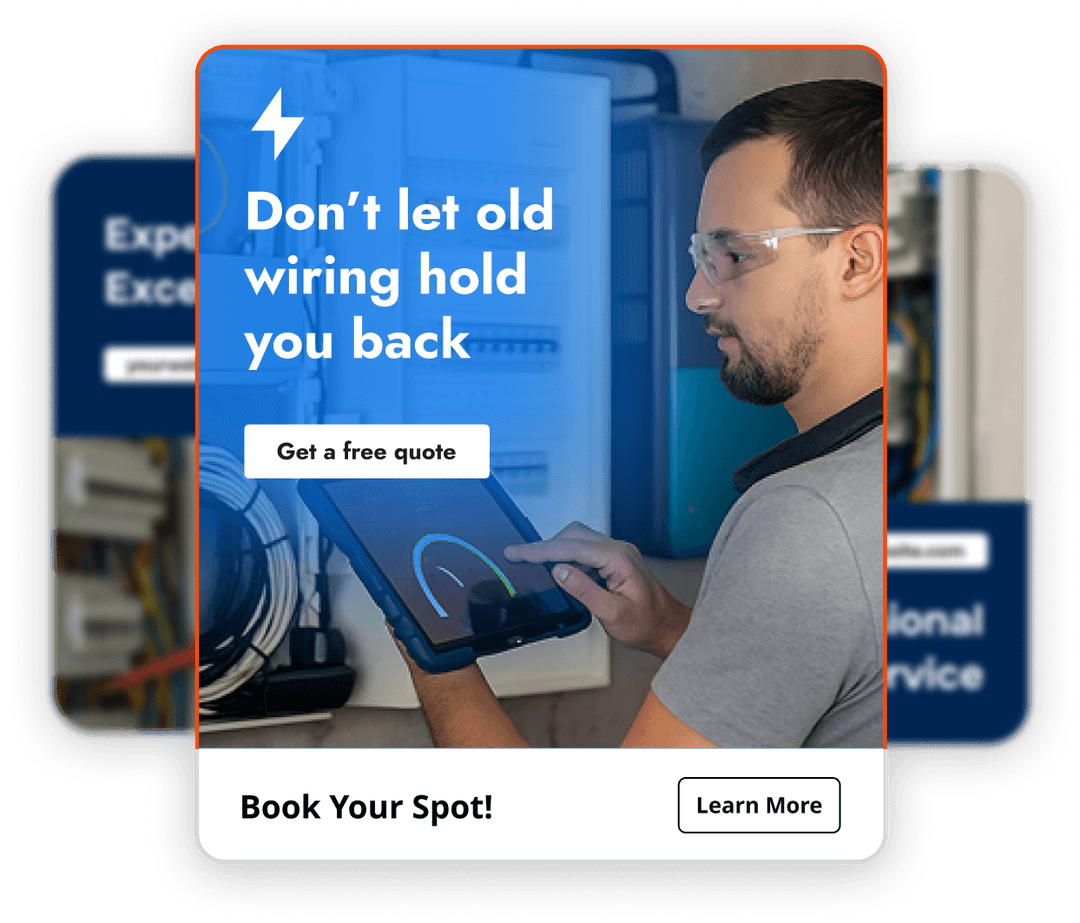 Take ads live instantly.